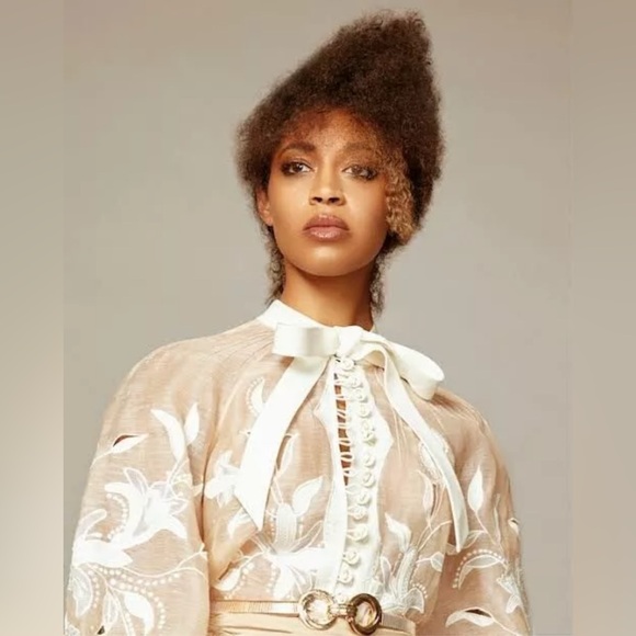 Zimmermann Corsage Lily Appliqué Blouse💋 - Picture 6 of 13